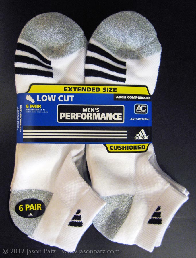 adidas men's performance socks